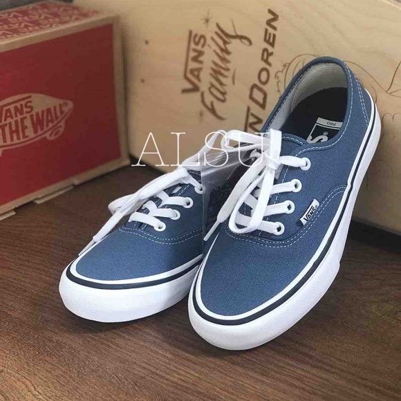 vans authentic pro navy